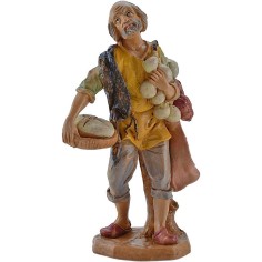 Venditore di salumi e formaggi 20 cm Euromarchi Mondo Presepi