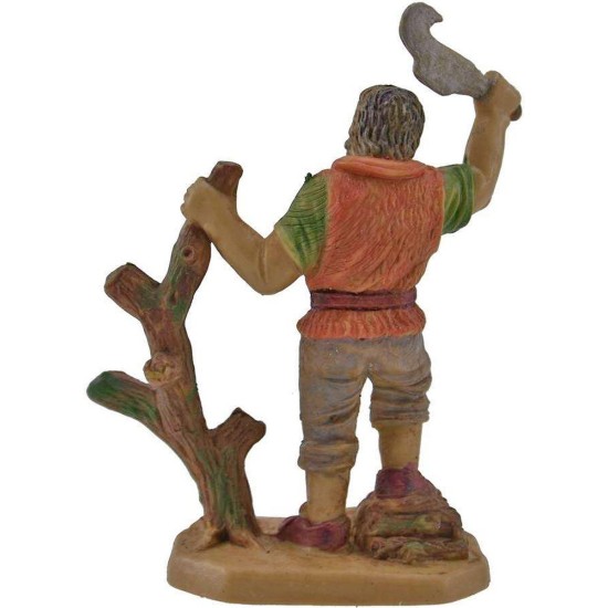 6 cm Woodcutter in pvc lux