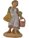 6 cm Woman with bucket lux