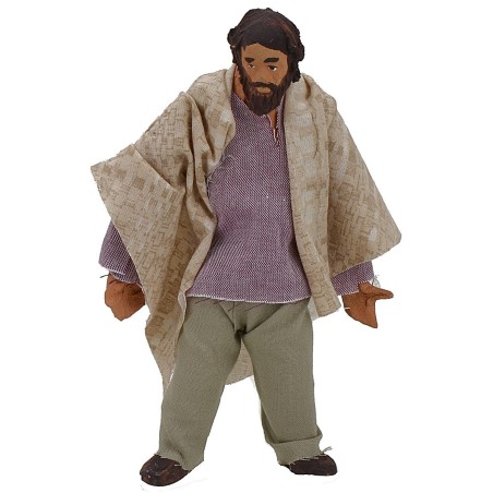 Standing man 13-14 cm jointed