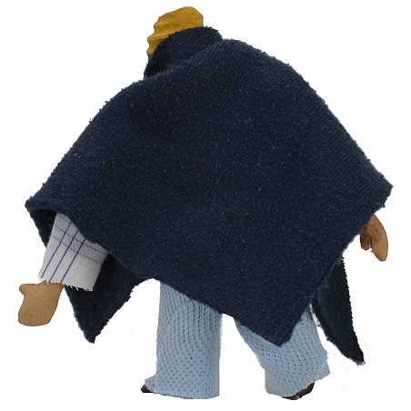 Hombre de pie cm 10 articulado Mundo Pesebres