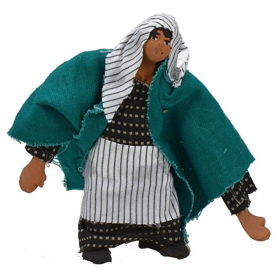 Mujer de pie de 8 cm articulada Mondo Presepi