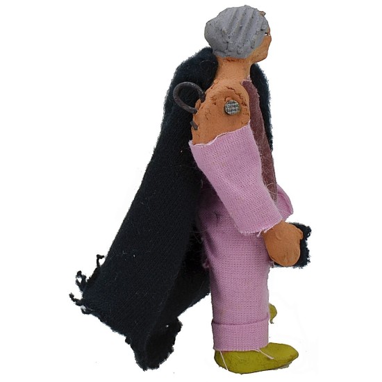 Woman standing 8 cm up-down