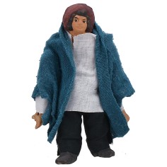 Uomo in piedi cm 8 snodato Mondo Presepi