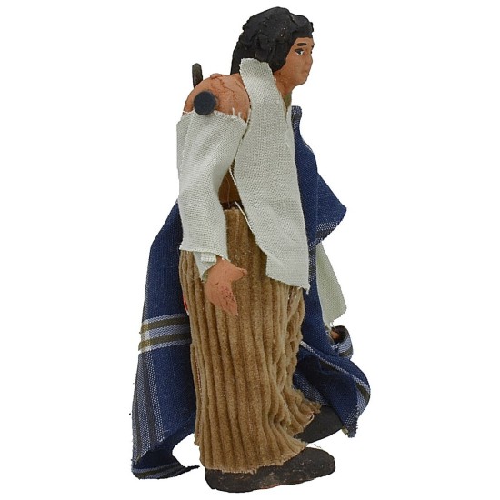 Man standing 8 cm with arm up-down