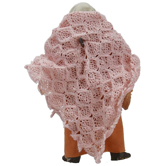 Mujer de pie de 13-14 cm articulada Mondo Presepi