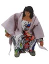 Mujer sentada cm 10-11 articulada