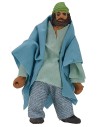 Hombre articulado de pie con mano perforada de 10-11 cm