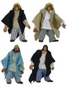 Hombre articulado de pie con mano perforada de 10-11 cm