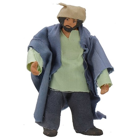 Uomo in piedi snodato 8 cm