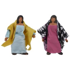 Donna in piedi snodata 10 cm