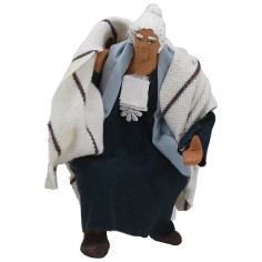 Donna seduta con braccio su-giù serie 13-14 cm Mondo Presepi