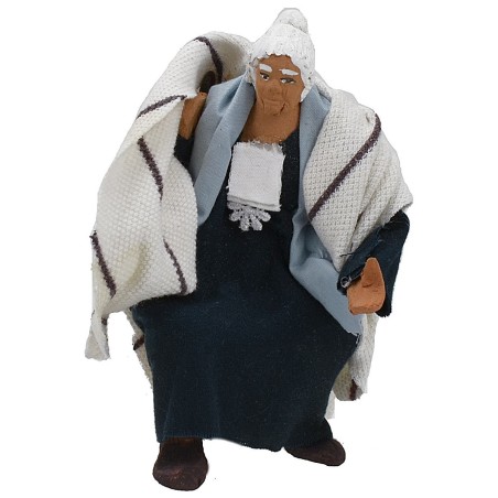 Donna seduta con braccio su-giù serie 13-14 cm Mondo Presepi