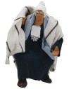 Mujer sentada con brazo arriba-abajo serie 13-14 cm