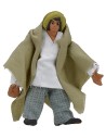 Hombre articulado de pie con mano perforada de 10-11 cm