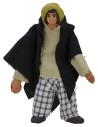 Hombre articulado de pie con mano perforada de 10-11 cm