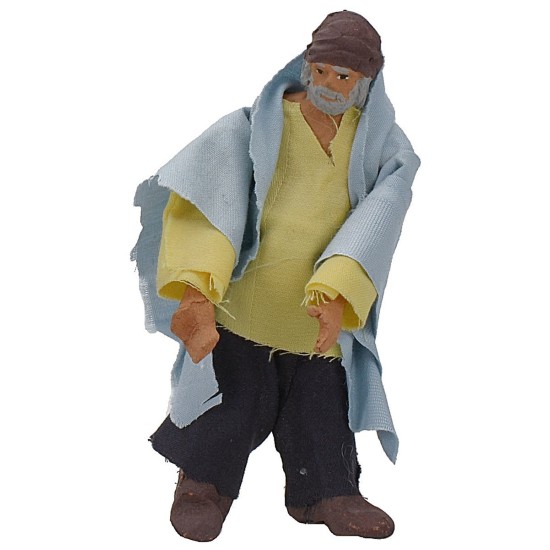 Hombre de pie articulado 8 cm Mundo Pesebres