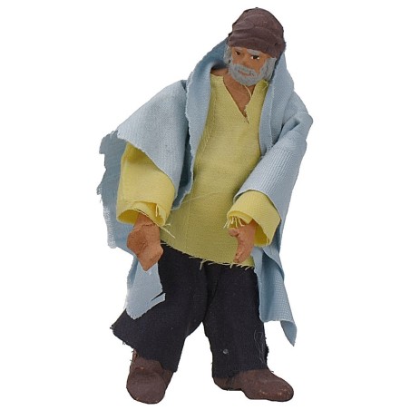 Uomo in piedi snodato 8 cm