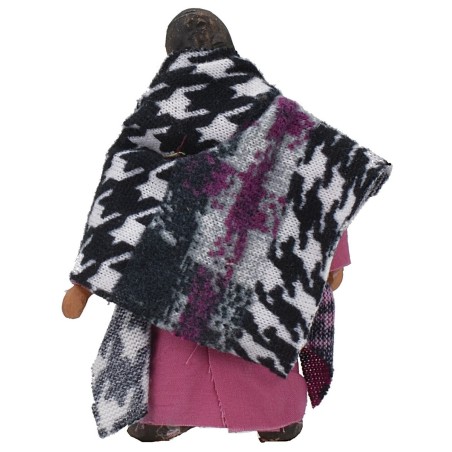 Mujer de pie articulada 10 cm Mundo Pesebres