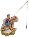 Pescador en movimiento serie 30 cm Pigini Mondo Presepi