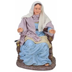 Madonna in movimento serie 30 cm Pigini Mondo Presepi