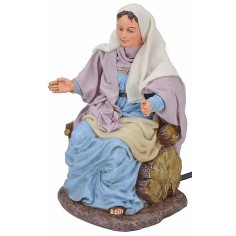 Madonna in movimento serie 30 cm Pigini Mondo Presepi 2