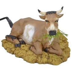 Bue in movimento serie 30 cm Pigini Mondo Presepi