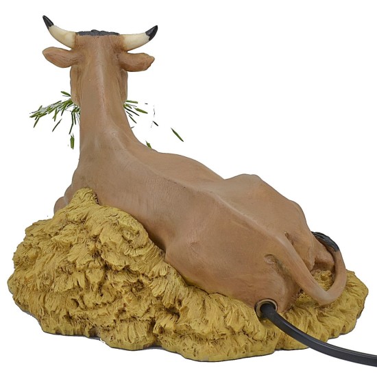 Bue in movimento serie 30 cm Pigini Mondo Presepi