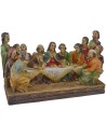 Última cena h 8,5 cm estatuas de Pascua Mondo Presepi