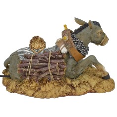 Burro en movimiento serie 30 cm Pigini Mondo Presepi 2