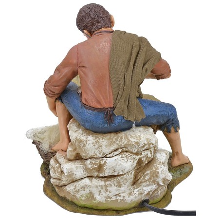 Tosatore e pecora in movimento serie 30 cm Pigini Mondo Presepi