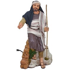 San Giuseppe seduto in movimento serie 30 cm Pigini