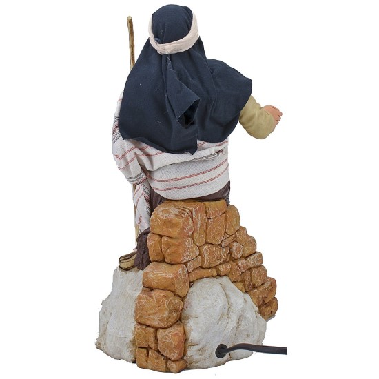 San Giuseppe seduto in movimento serie 30 cm Pigini