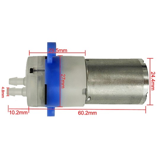 Pompa autoadescante per acqua 12 volt l/h 42-72 h max 2 M