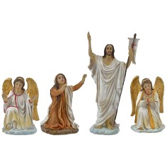 Scena Resurrezione cm 12-13 - Statue Pasquali Mondo Presepi