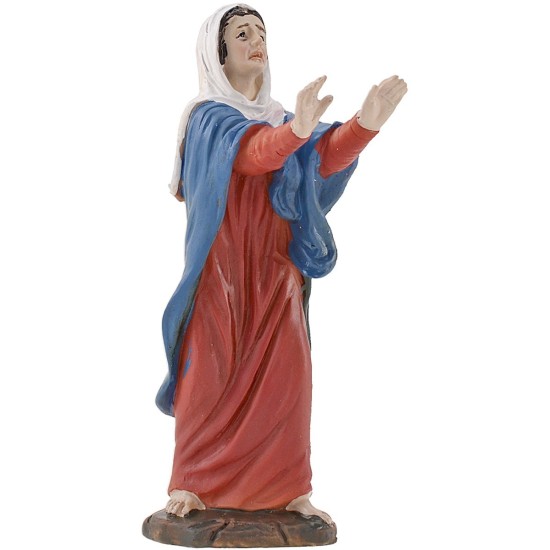 Subida al calvario con estatuas de 12-13 cm de altura. 