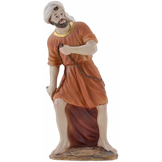 Subida al calvario con estatuas de 12-13 cm de altura. Estatuas pascuales Mundo.