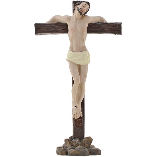 Scena crocifissione cm 12-13 Statue Pasquali Mondo Presepi