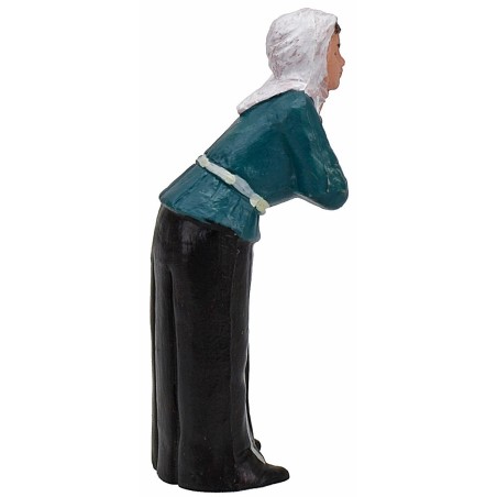 Mujer asomada 10 cm Euromarchi Mundo Pesebres