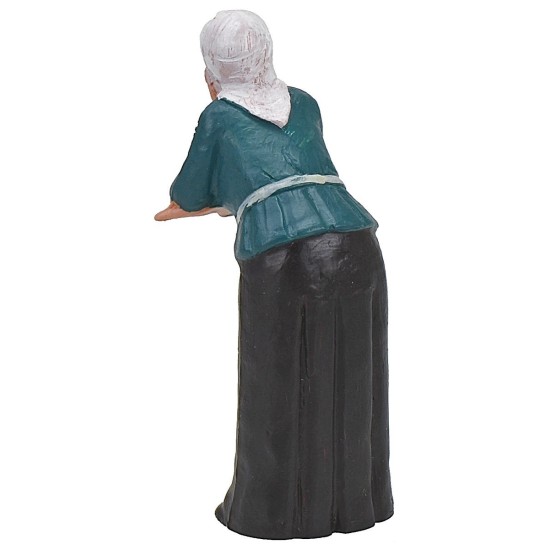 Donna affacciata 10 cm Euromarchi