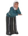 Mujer asomada 10 cm Euromarchi Mundo Pesebres