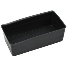 Vaschetta rettangolare fontana presepe fai da te cm 6x11,5x4 h