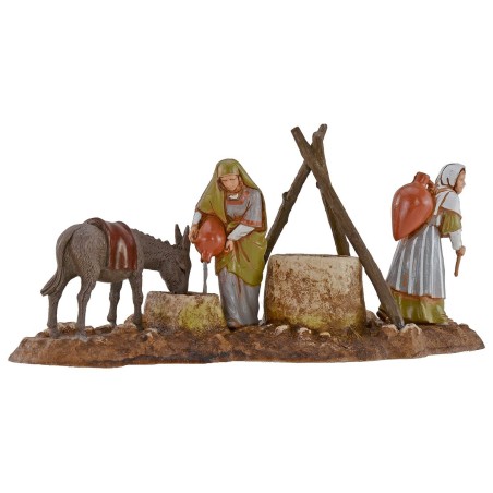 Scena donne al pozzo 10 cm Landi Moranduzzo