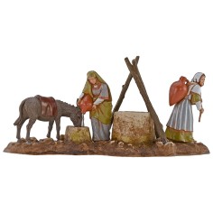 Scena donne al pozzo 10 cm Landi Moranduzzo