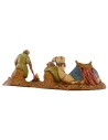Scene of camel drivers at rest 10 cm Landi Moranduzzo