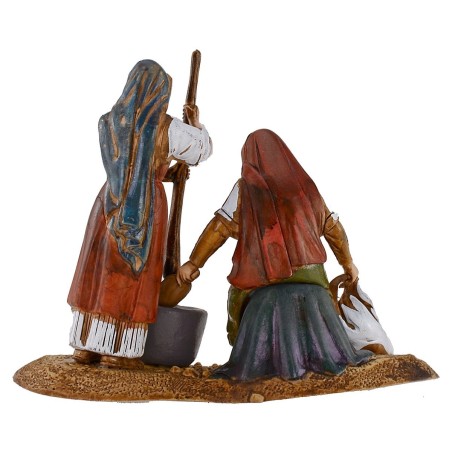 Mujeres con mortero y maja 10 cm Landi Moranduzzo figuras