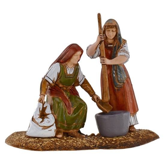 ﻿﻿﻿Donne con pestello e mortaio 10 cm Landi Moranduzzo cost.