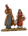 Women with amphora and fagots 10 cm Landi Moranduzzo cost. Historians