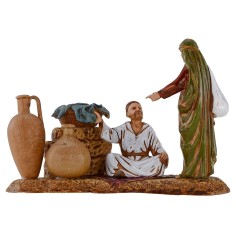 Vendedor de ánforas 10 cm Landi Moranduzzo cost. Históricos Mundo