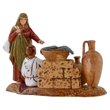 Venditore di anfore 10 cm Landi Moranduzzo cost. Storici Mondo